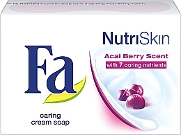 Fragrances, Perfumes, Cosmetics Soap "Acai Berry" - Fa NutriSkin Acai Berry Bar Soap