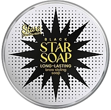 Fragrances, Perfumes, Cosmetics Black Eyebrow Styling Soap - Stars from The Stars Black Star Soap