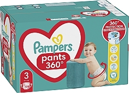 Diaper Pants, size 3, 6-11 kg, 128 pcs - Pampers — photo N12