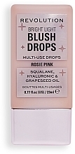 Liquid Blush - Makeup Revolution Bright Light Blush Drops — photo N1