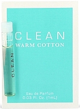 Fragrances, Perfumes, Cosmetics Clean Warm Cotton - Eau de Parfum (sample)