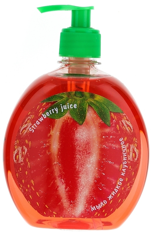 Liquid Strawberry Soap - Vkusnyye Sekrety — photo N3