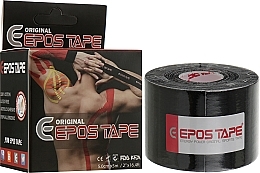 Black Kinesio Tape - Epos Tape Original — photo N2