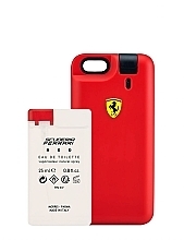 Fragrances, Perfumes, Cosmetics Ferrari Scuderia Ferrari Red - Set (edt/25ml + case) (tester)