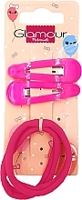 Hair Clip, 417620, pink - Glamour — photo N1