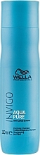 Fragrances, Perfumes, Cosmetics Cleansing Hair Shampoo - Wella Professionals Invigo Aqua Pure Shampoo