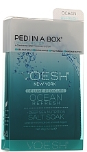 Fragrances, Perfumes, Cosmetics Pedicure Set "Ocean Refresh" - Voesh Deluxe Pedicure Ocean Refresh Pedi In A Box 4 in 1