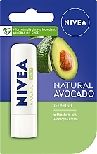 Avocado Lip Balm - Nivea 24H Melt-in Natural Avocado Lip Balm SPF15 — photo N1