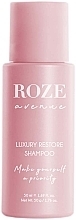 Fragrances, Perfumes, Cosmetics Luxurious regenerating hair shampoo - Roze Avenue Luxury Restore Shampoo Travel Size