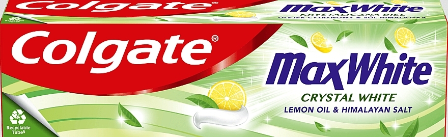 Salt & Lemon Toothpaste - Colgate Max White Himalayan Salt & Lemon — photo N1