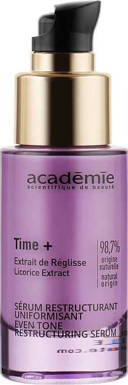 Even Tone Restructuring Serum - Academie Visage Time+ Even Tone Restructuring Serum — photo N1