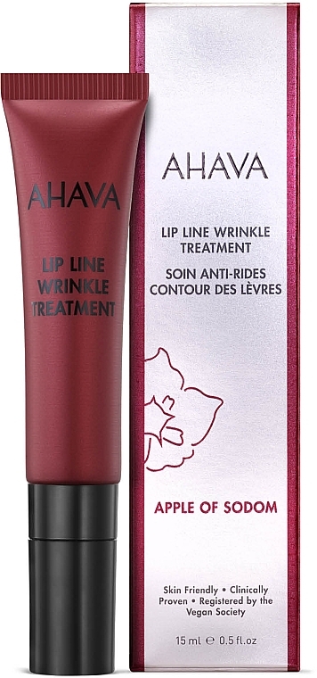 Lip Line Anti-Wrinkle Cream - Ahava Apple of Sodom Lip Line Wrinkle Treatment — photo N3