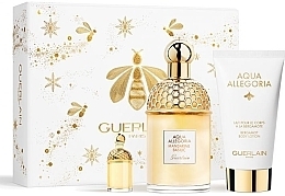 Fragrances, Perfumes, Cosmetics Guerlain Aqua Allegoria Mandarine Basilic - Set (edt/125ml + edt/7,5ml + b/lot/75ml)