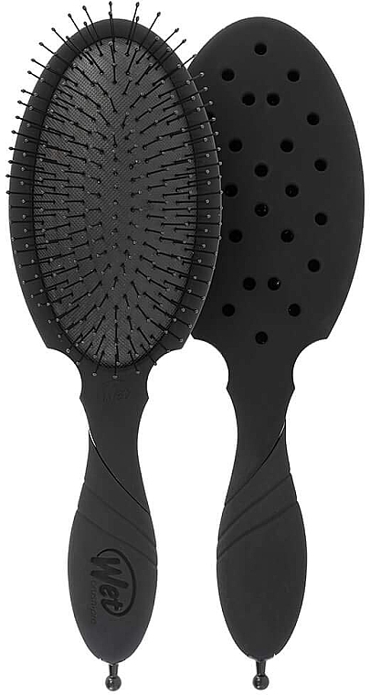 Hair Brush with Pin, black - Wet Brush Backbar Detangler Black — photo N1