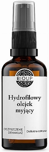 Hydrophilic Face Oil - Bioup Hydrophilic Facial Cleansing Oil Delicate Lemon — photo N1
