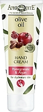 Fragrances, Perfumes, Cosmetics Hand Cream with Argan Oil & Pomegranate Extract - Aphrodite Argan and Pomegranate Hand Cream