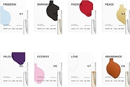 Fragrances, Perfumes, Cosmetics Map Of The Heart Sample Set - Set (edp/8x1.5ml + pouch)