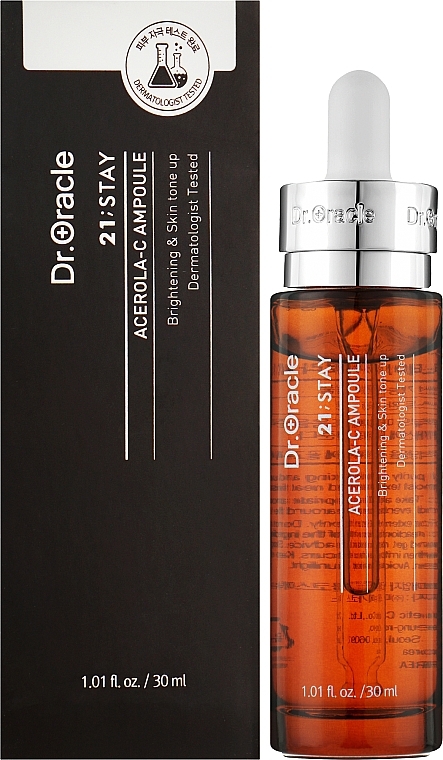 Face Serum with Acerola Extract - Dr. Oracle 21;Stay Acerola Ampoule — photo N2
