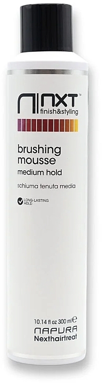 Medium Hold Brushing Mousse - Napura NXT Brushing Mousse Medium Hold — photo N1