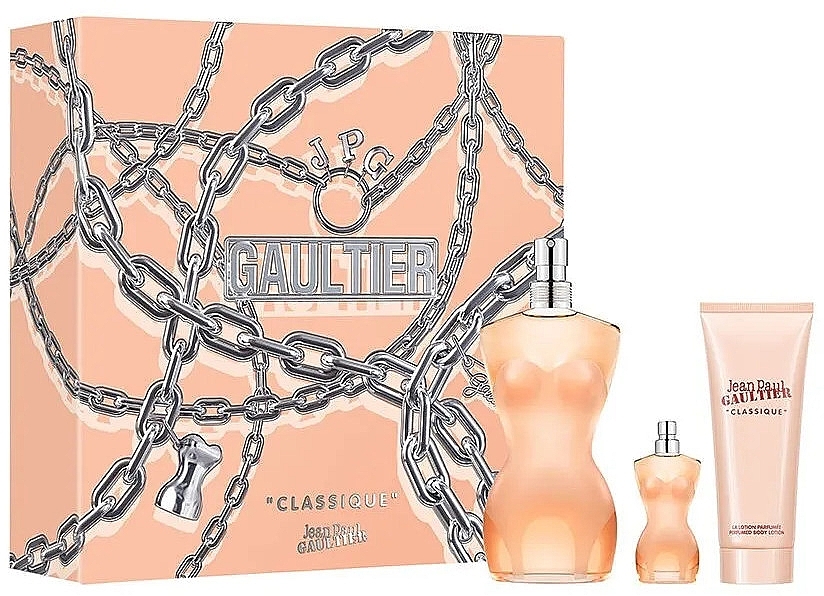 Jean Paul Gaultier Classique - Set (edt/100ml + b/lot/75ml + edt/6ml) — photo N1