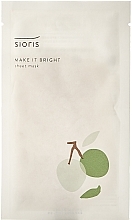 Fragrances, Perfumes, Cosmetics Brightening Face Mask - Sioris Make It Bright Sheet Mask