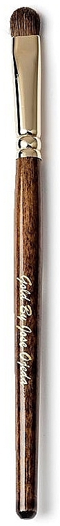 Eyeshadow Brush, large - Gold By Jose Ojeda Large Japanese Pony Eyeshadow Brush — photo N1