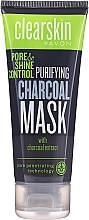Activated Charcoal Face Mask - Avon Clearskin Pore & Shine Control Purifying Charcoal Mask  — photo N1