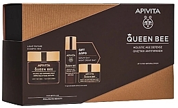 Fragrances, Perfumes, Cosmetics Set - Apivita Queen Bee Set (cream/50ml + serum/10ml + night/cream/15ml)