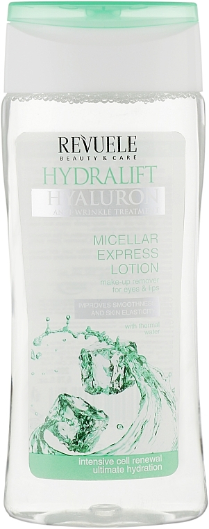 Micellar Makeup Removal Express Lotion - Revuele Hydralift Hyaluron Micellar Express Lotion — photo N1