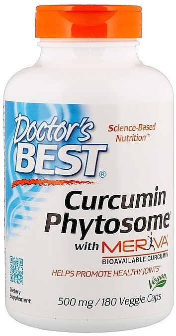 Curcumin Phytosome, 500 mg - Doctor's Best Curcumin Phytosome Meriva — photo N1