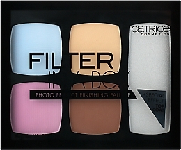 Fragrances, Perfumes, Cosmetics Facial Palette - Catrice Filter In A Box Photo Perfect Finishing Palette