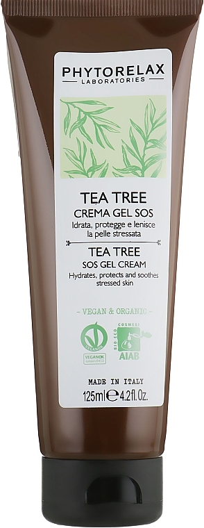 SOS Cream Gel - Phytorelax Laboratories Tea Tree SOS Cream Gel — photo N1