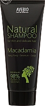 Fragrances, Perfumes, Cosmetics Shampoo "Macadamia" - Avebio Natural Shampoo For Thin And Delicate Hair