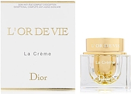 Fragrances, Perfumes, Cosmetics Face Cream - Dior L`or De Vie La Creme Refillable