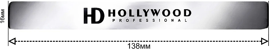 Straight Nail File + Refills, 180 grit, 1 mm - HD Hollywood — photo N7