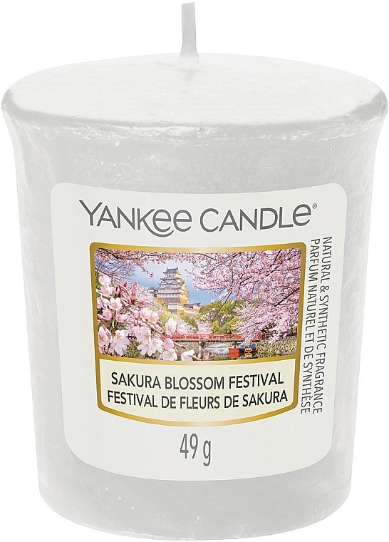 Scented Votiv Candle "Sakura Blossom" - Yankee Candle Sakura Blossom Festival — photo N1