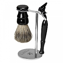 Fragrances, Perfumes, Cosmetics Shaving Set - Acca Kappa Vintage Shaving Set Black