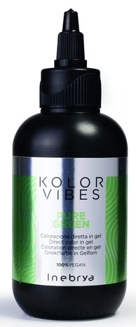 Tinted Hair Gel - Inebrya Kolor Vibes  — photo Pure Green