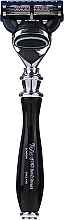 Fragrances, Perfumes, Cosmetics Razor, 15542B - Taylor Of Old Bond Street Fusion Gray/Black Victorian Handle