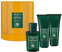 Fragrances, Perfumes, Cosmetics Acqua di Parma Colonia Club - Set (edc/100ml + sh/gel/75ml + Asb/75ml)