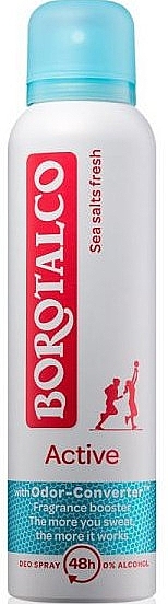 Deodorant Spray - Borotalco Active Sea Salts Fresh — photo N1