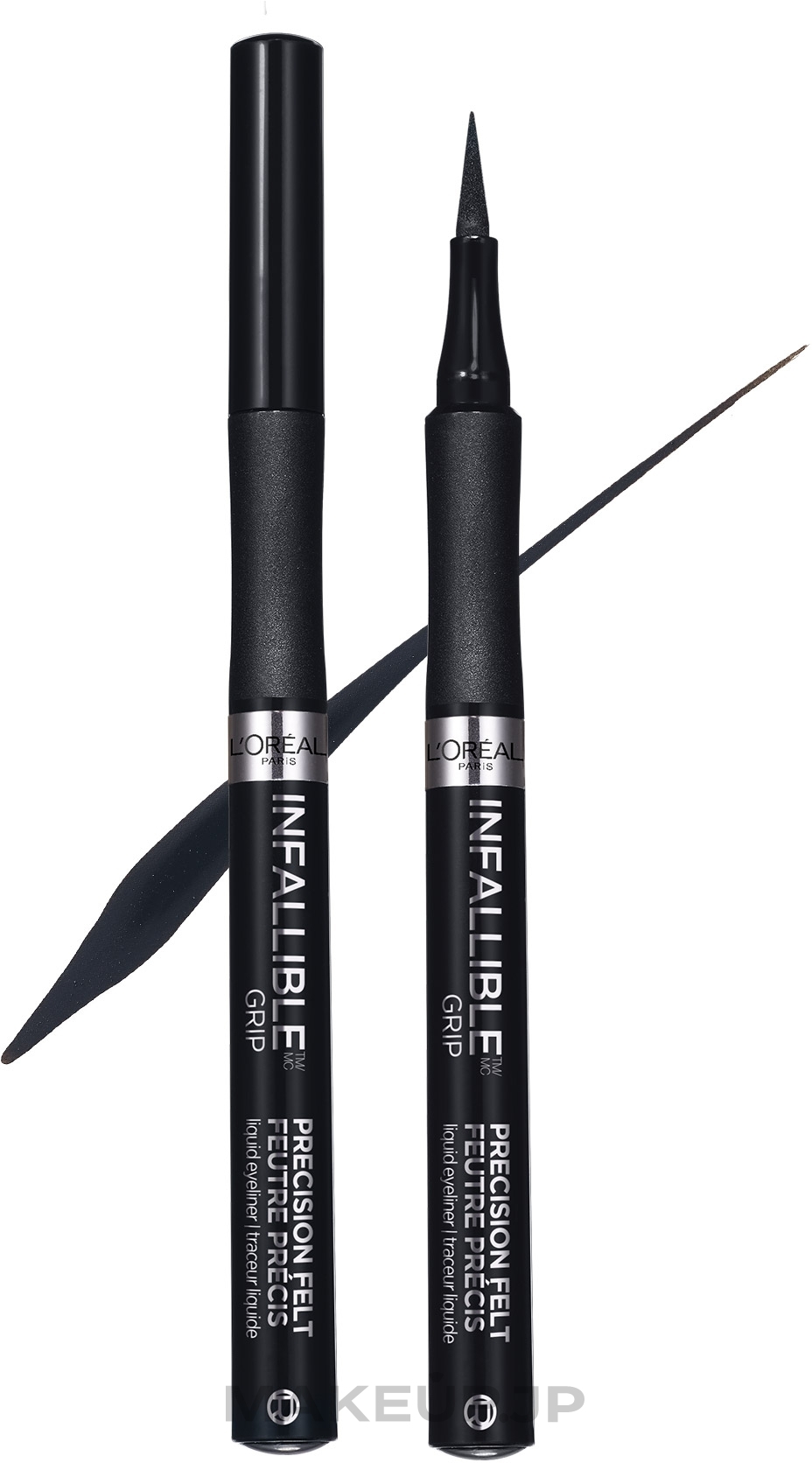 Ultra-Thin Matte Eyeliner - L'Oreal Paris Infaillible Grip Precision — photo Black