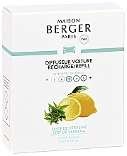 Fragrances, Perfumes, Cosmetics Maison Berger Zest Of Verbena - Car Air Freshener (refill)