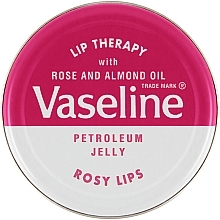Fragrances, Perfumes, Cosmetics Lip Balm "Rose" - Vaseline Lip Therapy Rosy Lips Balm