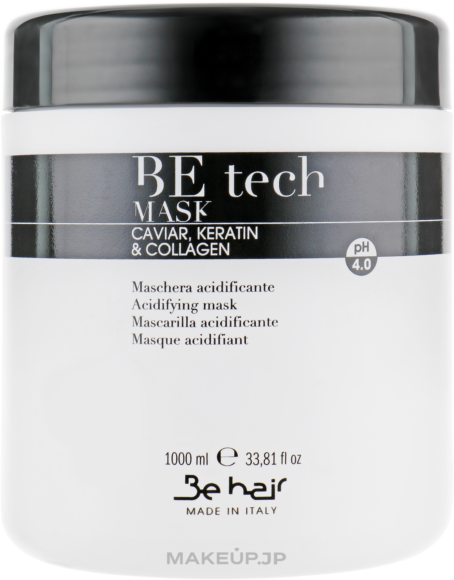 Acidifying Keratin & Collagen pH Mask - Be Hair Be Tech Acidifying Mask — photo 1000 ml