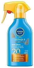 Body Sun Gel - Nivea Sun Protect & Hydrate SPF20 Spray — photo N1