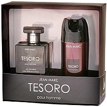 Set - Jean Marc Tesoro Pour Homme (deo/150ml + edt/100ml) — photo N1