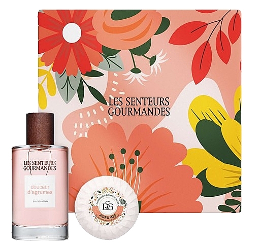 Les Senteurs Gourmandes Douceur d'Agrumes - Set (edp/100ml + soap/70g) — photo N1