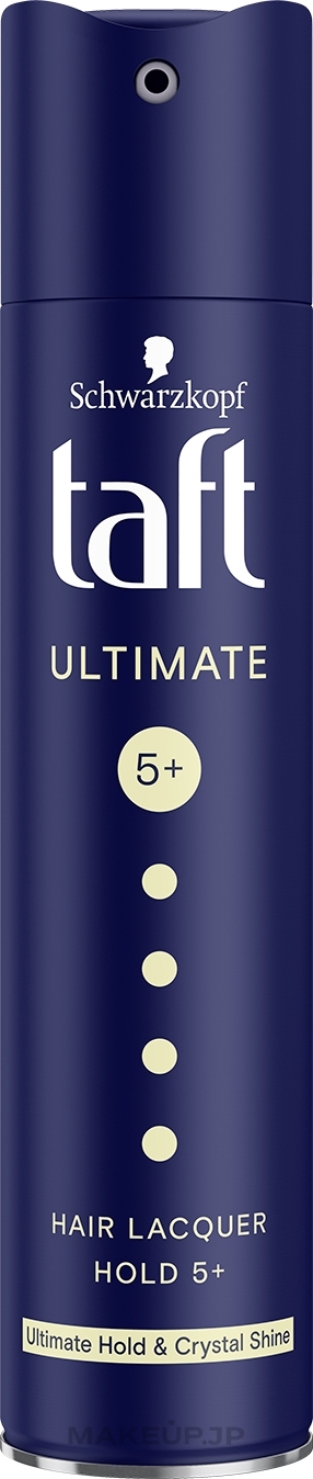 Crystal Shine Hair Spray "Three Weather. Ultimate Strong Hold" - Schwarzkopf Taft Ultimate Hairspray — photo 250 ml