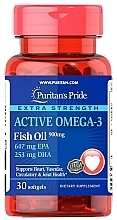 Fragrances, Perfumes, Cosmetics Omega 3 Dietary Supplement - Puritan's Pride Active Omega-3 Extra Strength 900mg